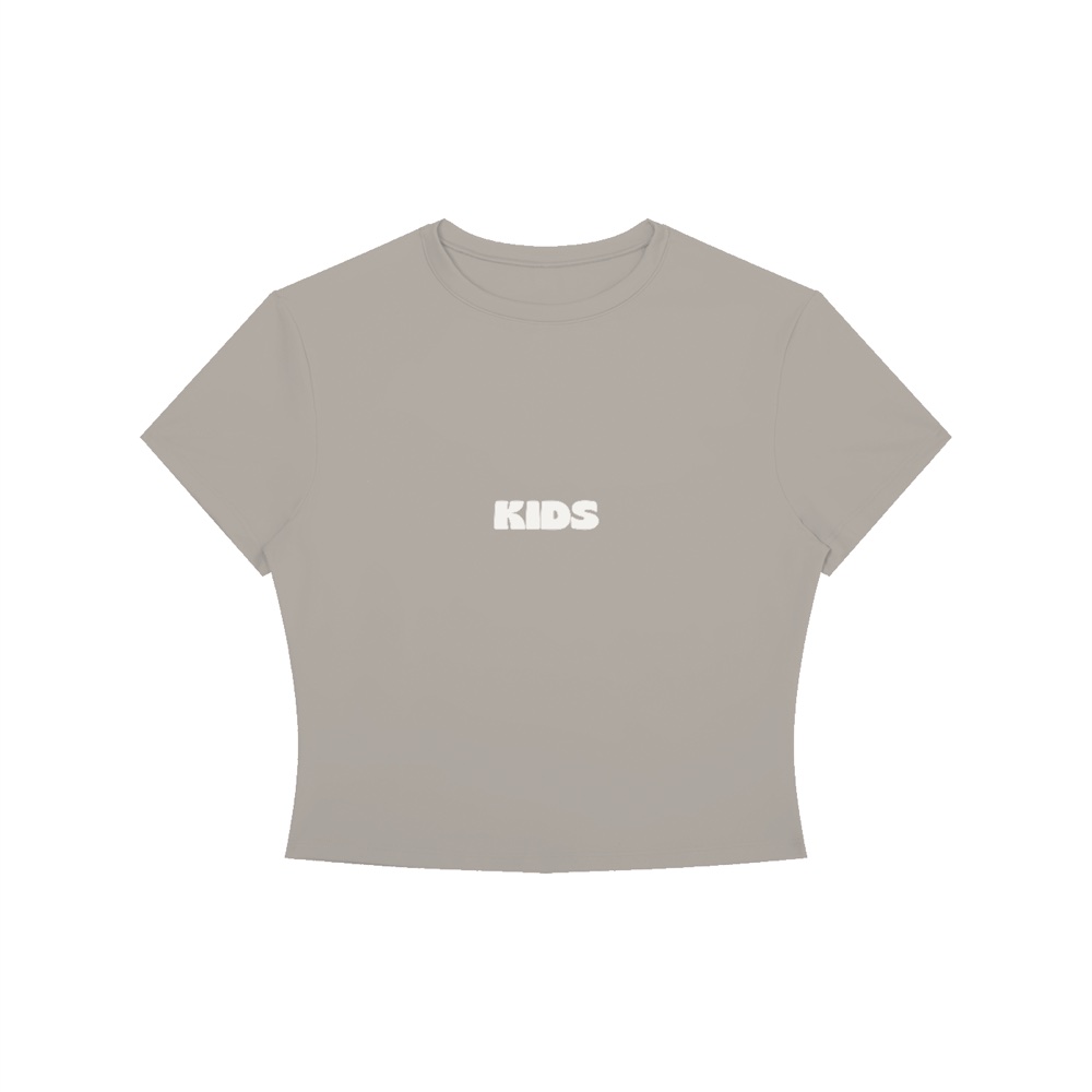 KIDS baby tee · stone